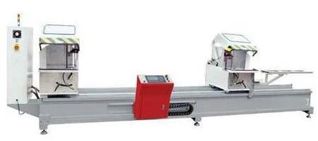 2-10 KW 50 Hz Mild Steel UPVC Window Making Machine, For Industrial, Capacity : 100 To 500 Kgs Per Hour