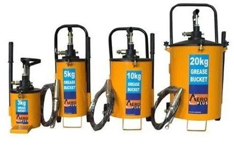 Hydraulic Grease Bucket, Capacity : 3KGS TO 50 KGS