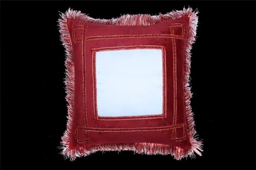 Square Velvet Cushions, Color : Maroon, Red, Cream