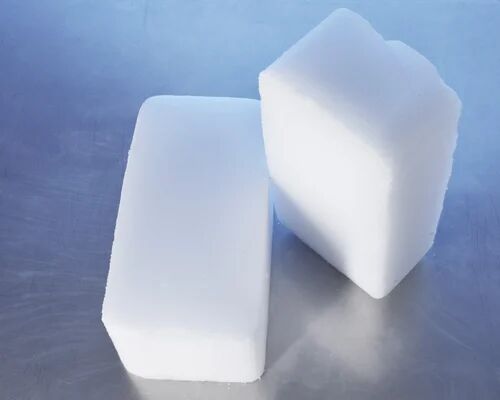 White Dry Ice Block