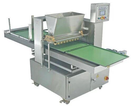 Automatic Commercial Cookie Depositor, For Bakery, Machine Body Material : Mild Steel