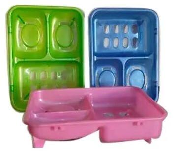 Rectangular Plastic Soap Dishes, For Bathroom, Size : 9 Inch