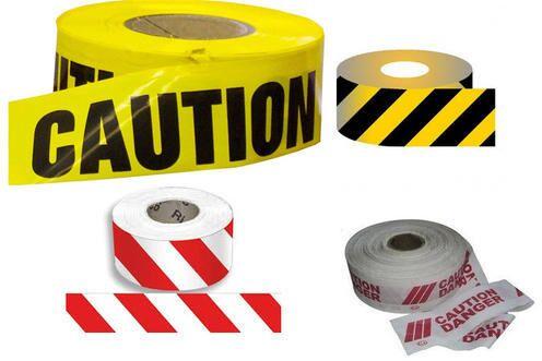 Redvie PVC Barricading Tape, Packaging Type : Roll