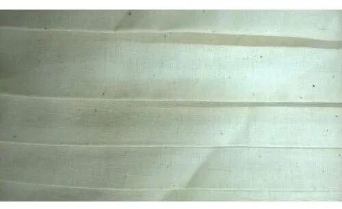 Plain Creme Muslin Fabric, Color : White