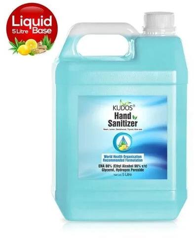 Kudos Hand Sanitizer, Packaging Size : 5L