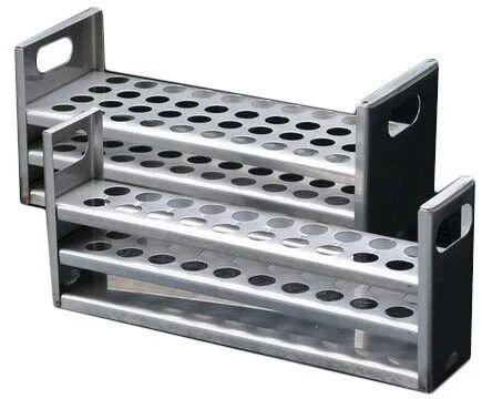 Stainless Steel Test Tube Stand, Length : 0-2 Meters