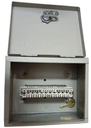 Rectangle Mild Steel Telephone Distribution Box, For Outlets