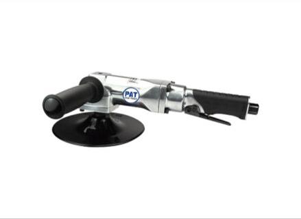 Angle Sander, Features : Safety Lever, Spindle Lock Button, Rear Exhaust