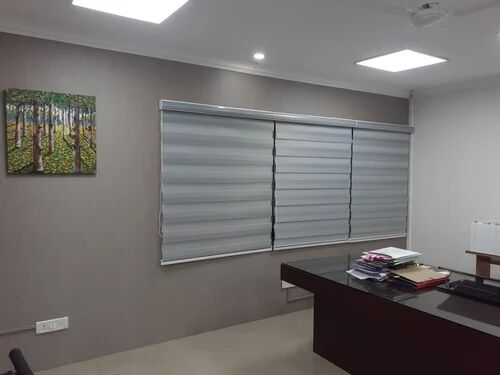 Polyester Roller Window Blinds, Shape : Horizontal