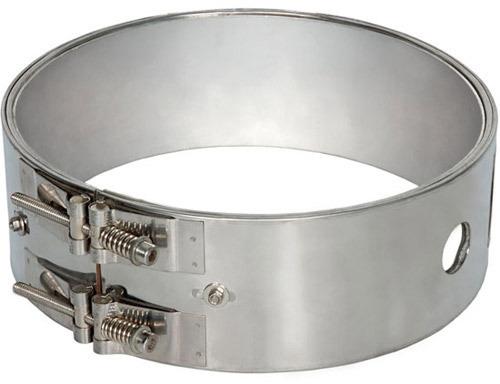 Silver Polished Steel Mica Band Heater, For Industrial Use