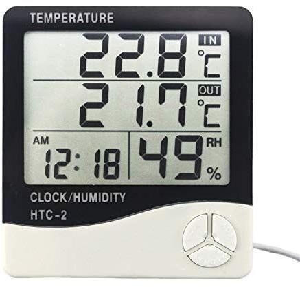 Plastic Digital Thermo Hygrometer