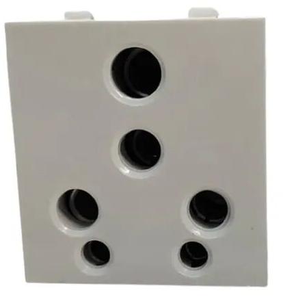 Polycarbonate Modular Electric Socket, Voltage : 300V