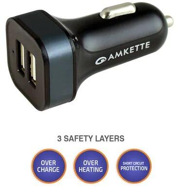 Rapid Car Charger, Color : Black