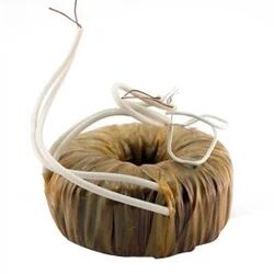 Yellow Torrid Transformer Coil, For Industrial, Shape : Round