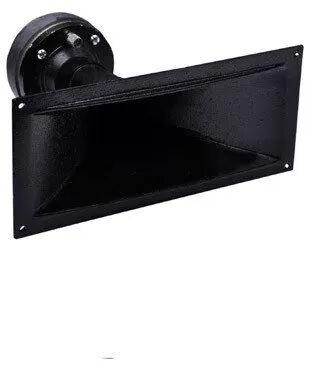 Mild Steel Dynamic Horn, Color : Black