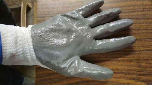 Plain PU Coated Hand Gloves, Size : Medium
