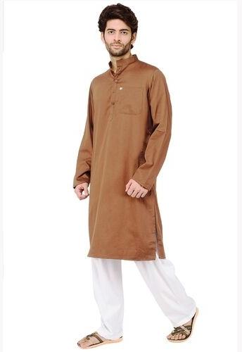 Cotton Kurta, Color : Rust