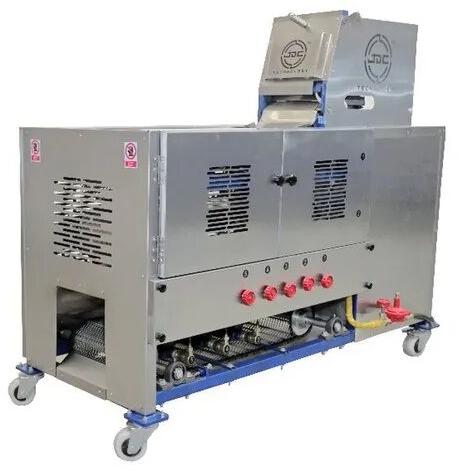 JDC Technology Stainless Steel  Fulka Roti Making Machine, Capacity : 1000.0 Chapatis Per Hour