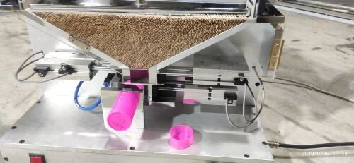 50 Hz Electric Mild Steel Automatic Toothpick Filling Machine, Capacity : 30 Container/Mint