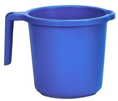 Blue Plastic Bath Mug