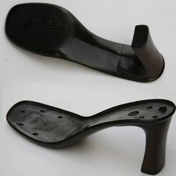 Ladies Sandal PU Sole, Color : Black