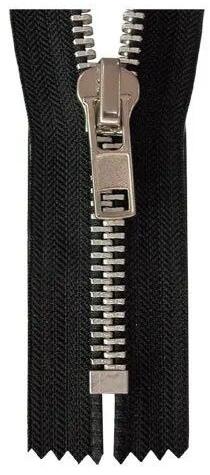 Close End Aluminum Zipper, For Garments, Packaging Type : Roll