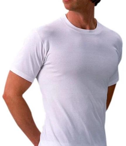 Plain Mens Cotton T Shirt, Size : Medium