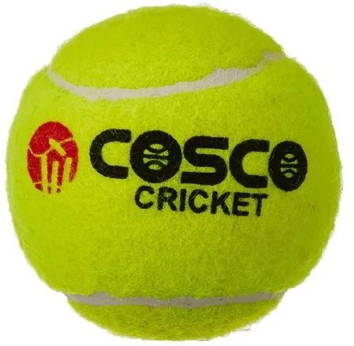 Rubbe Cosco Cricket Ball, Color : Yellow