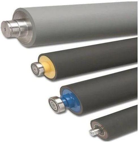 UV Rubber Rollers, For Printing, Color : Black