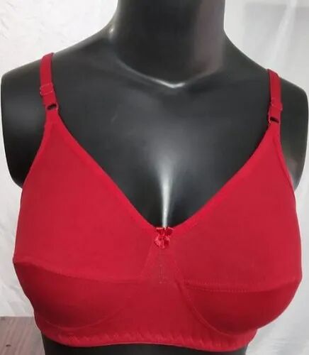 Plain Cotton Lycra Bra, Occasion : Daily Wear