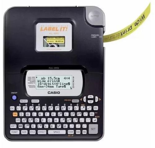 Casio Label Printer, Color : Grey