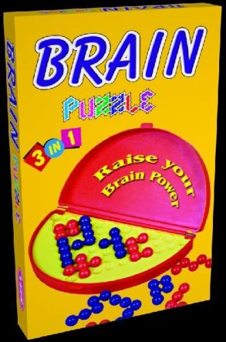 Brain Puzzle Educational Intellectual Brainy Puzzle, Color : Multicolor