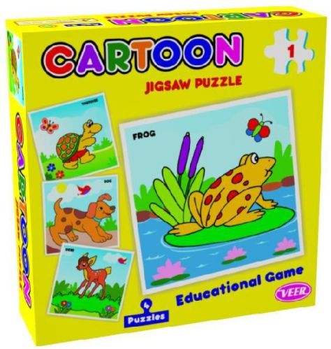 Jigsaw Cartoon Educational Intellectual Brainy Puzzle, Color : Multicolor