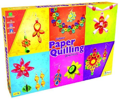 Paper Quilling - Jewellery Junior Creative Art Paper Craft Learning DIY Kit