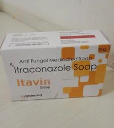 Itraconazol Soap, Packaging Size : 75 Gm