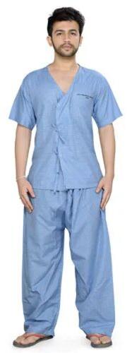 Cotton Plain Patient Uniform, For Hospital, Size : All