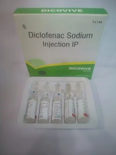 Diclofenac Sodium Injection, Packaging Size : 5 X 1 Ml