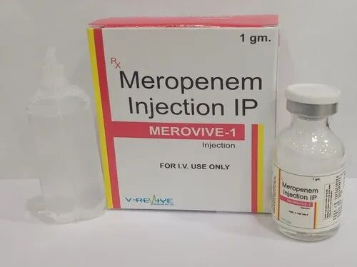 Meropenem Injection, Packaging Type : Vial
