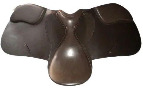 Brown Leather Jumping Saddle