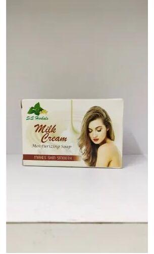 Milk Cream Soap, Color : White