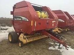 Round Straw Baler