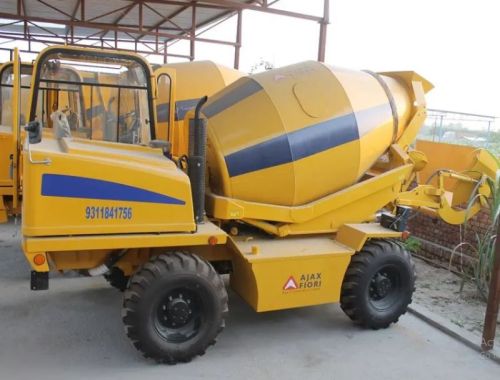 Ajax Fiori Self Loading Concrete Mixer, Model Number : Argo 4000