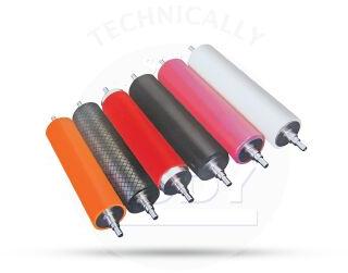 Rubber Roller, Length : 8 Mtr.
