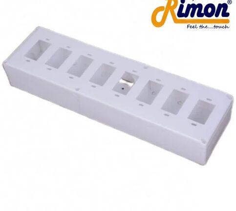 PVC Gang Box, Color : White