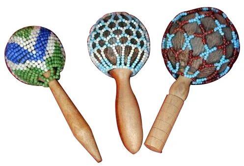 Multicolor Wooden Rattles