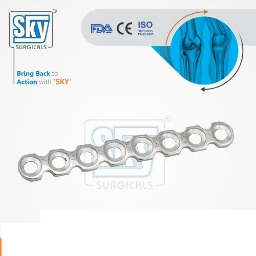 SS Orthopaedic Reconstruction Plate, Size : 8hole