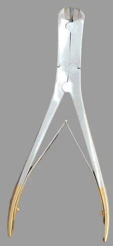 Silver Polished Stainless Steel Surgical Wire Cutter, Size : 10.5 Inch