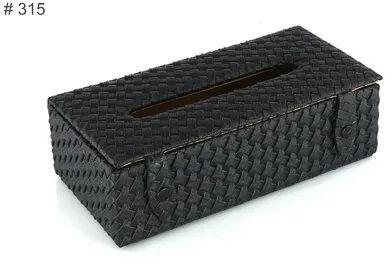 Leather Tissue Paper Box, Shape : Customized