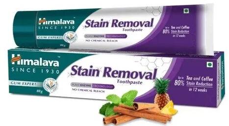 Himalaya Wellness Stain Removal Toothpaste, Packaging Size : 80 GRAMS