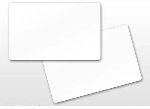 White Plain PVC Card, Size : CR 80